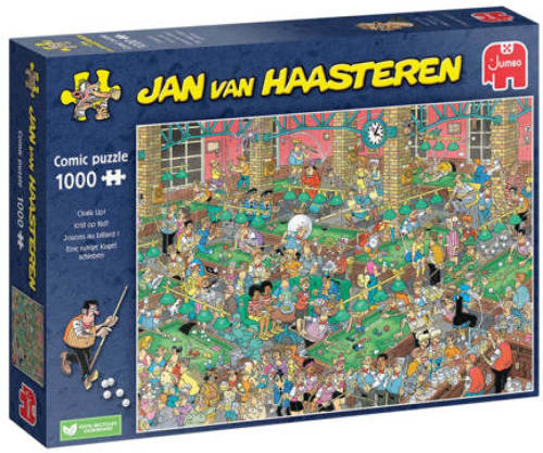 Jan van Haasteren Krijt op Tijd! legpuzzel 1000 stukjes