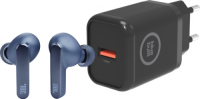 JBL Live Pro 2 Blauw + BlueBuilt Oplader 18W
