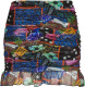 Desigual rok van gerecycled polyester multi