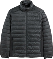 Calvin klein Donsjas met kap, logo zijkant