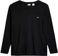 Levi's gestreepte gebreide longsleeve PL LONG SLEEVE BABY TEE caviar