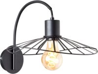 Brilliant Leuchten Wandlamp LEIKA Wandlamp matzwart (1 stuk)