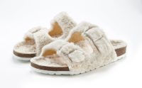 Vivance Pantoffels met imitatiebont