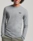 Superdry longsleeve grijs melange