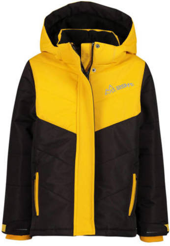 29FT ski-jas zwart/geel