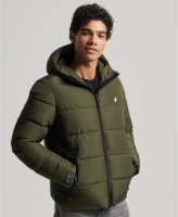 Superdry Donsjas met ritssluiting en kap Sports Puffer