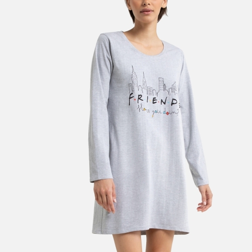 Big T-shirt met lange mouwen in katoen Friends