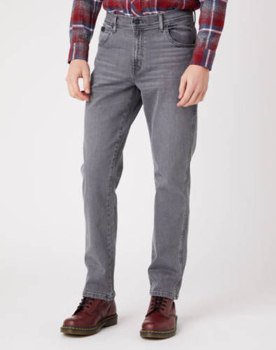 Wrangler straight fit jeans Texas dark gray