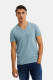 WE Fashion Fundamentals T-shirt lichtblauw