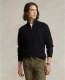 Polo ralph lauren Trui in wol, halve rits Pony Player geborduurd