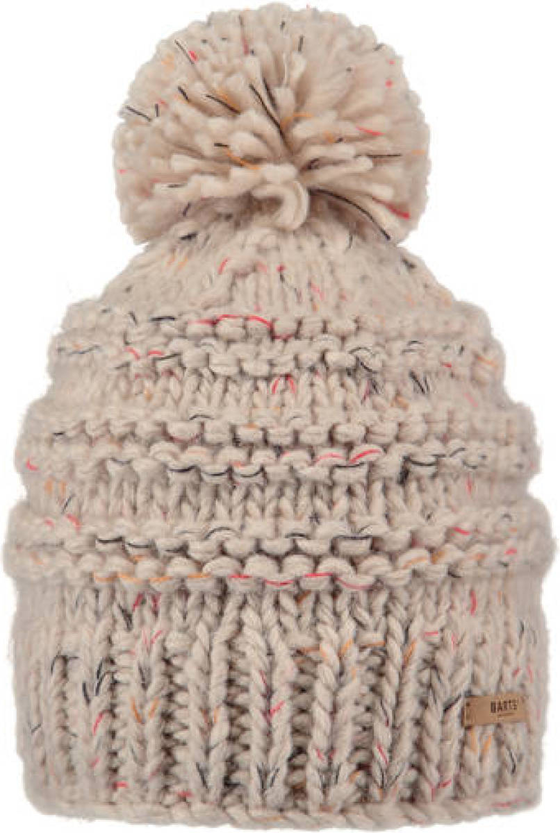 Barts muts Jasmin met pompon beige