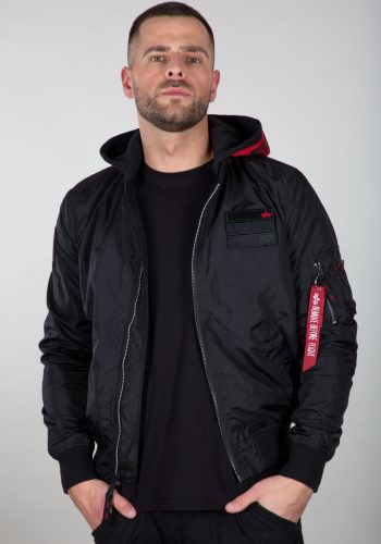 Alpha Industries Bomberjack Alpha Industries Men - Flight Jackets MA-1 TT Hood Custom