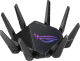 Asus 90IG0720-MU2A00 draadloze router Gigabit Ethernet Tri-band (2.4 GHz / 5 GHz / 5 GHz) Zwart