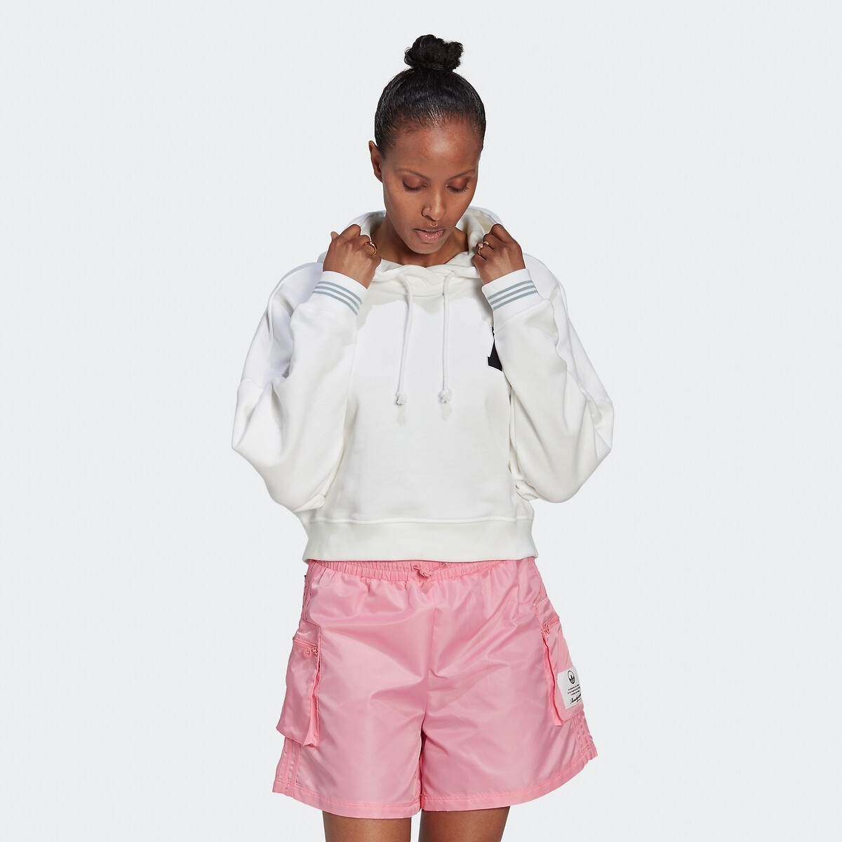adidas Originals Cropped hoodie Disney