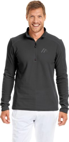 Maier Sports Shirt met lange mouwen Dennis Veelzijdige, functionele fleece-coltrui, sneldrogend