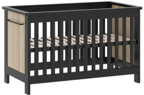 Cabino baby bed Oxford - Zwart