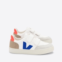 Veja Leren sneakers met klittenband Small V-12