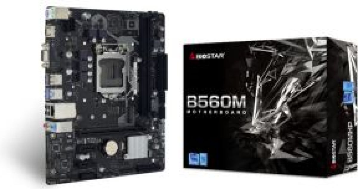 Biostar B560MHP moederbord Intel B560 LGA 1200 micro ATX