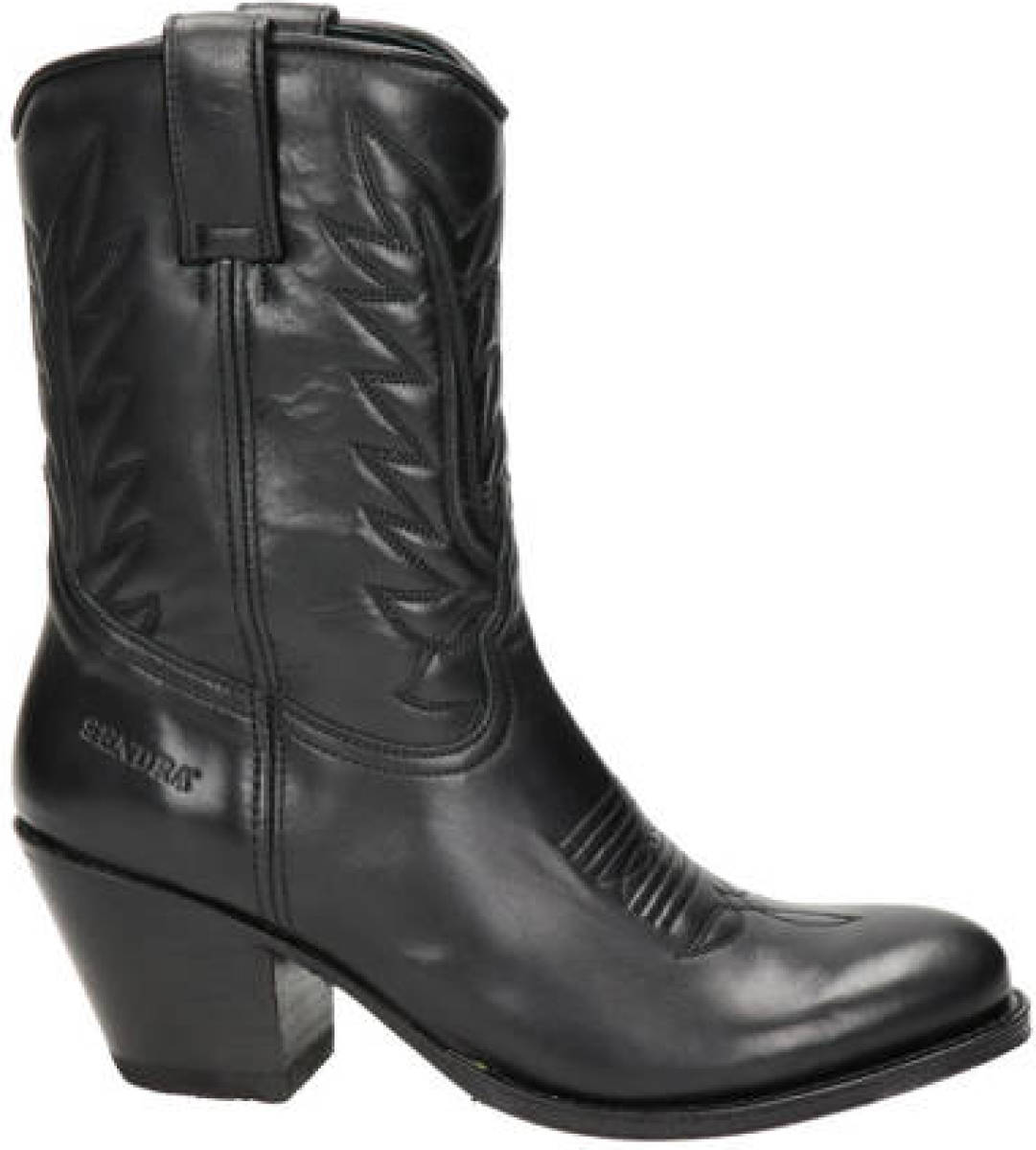 Sendra 13142 Laly leren cowboylaarzen zwart