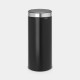 Brabantia Touch Bin 30 Liter Black RVS