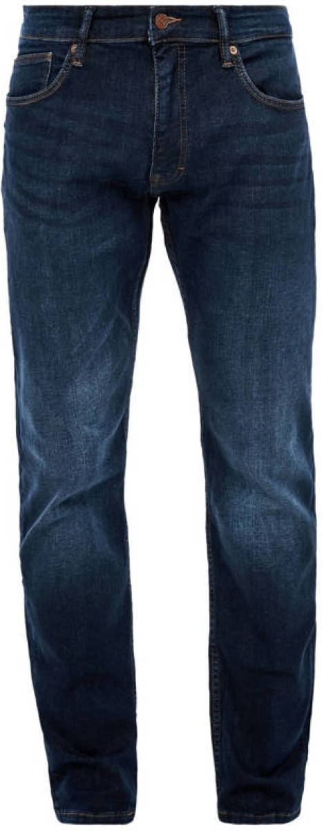 Q/S designed by regular fit jeans blauw