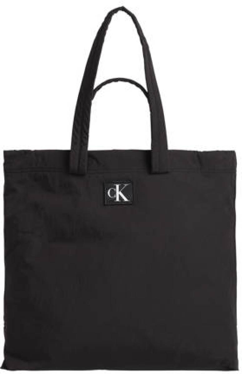 CALVIN KLEIN JEANS shopper met logo zwart