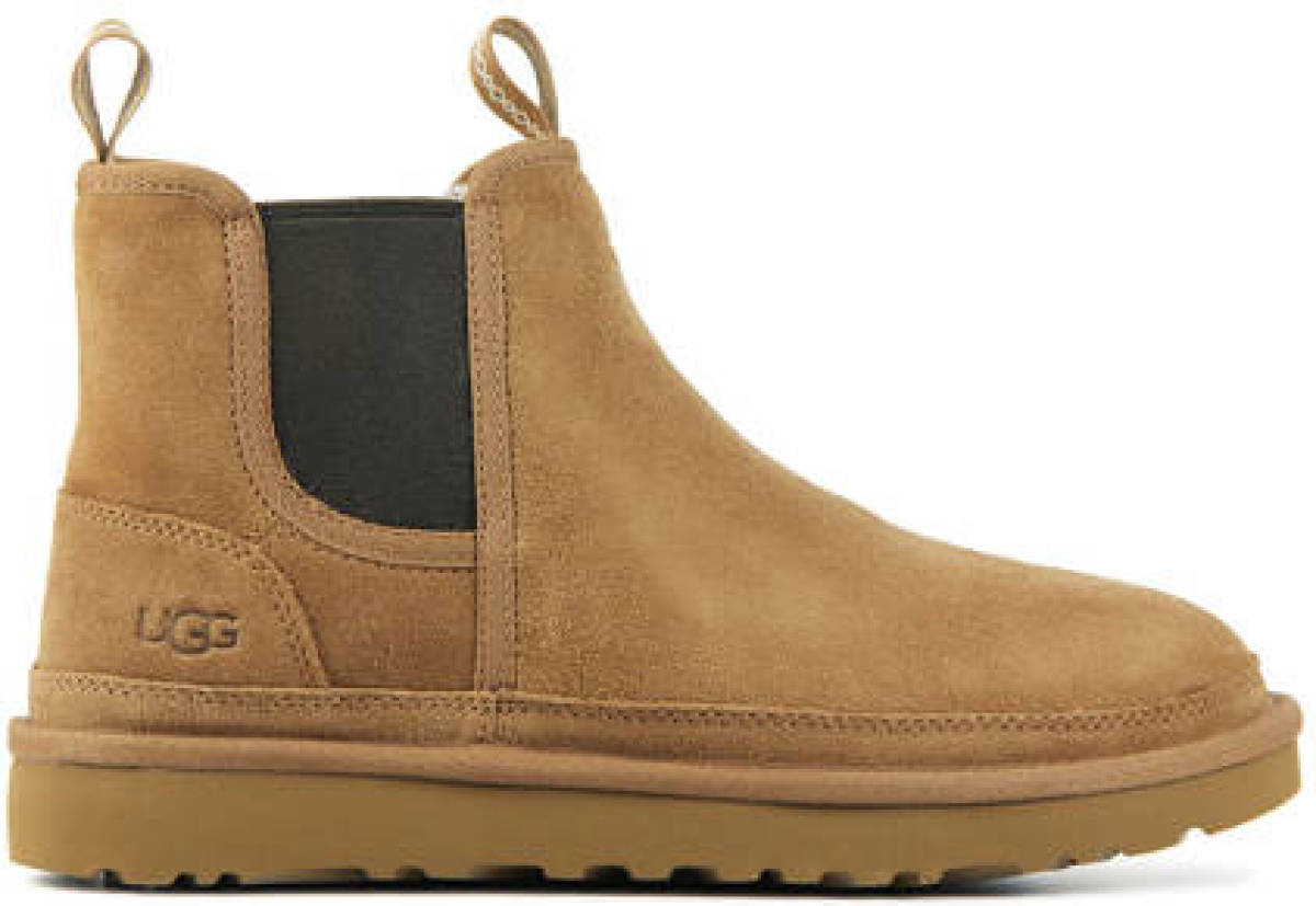 Ugg suede enkelboot cognac