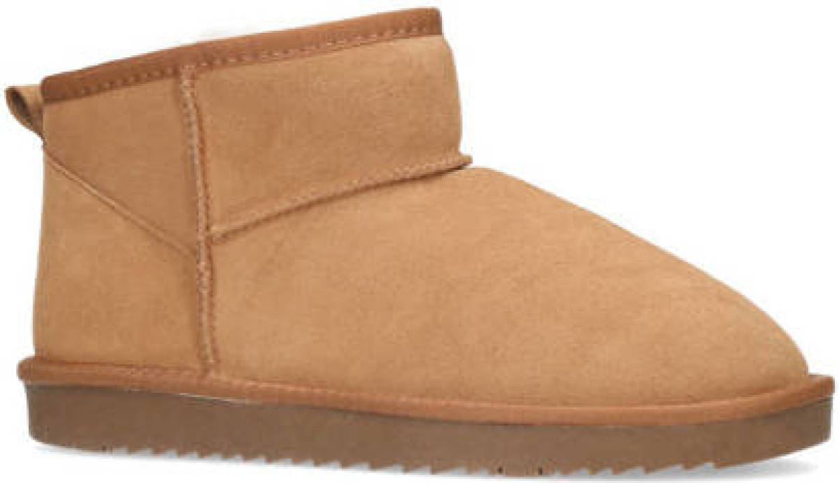 Manfield enkellboots cognac