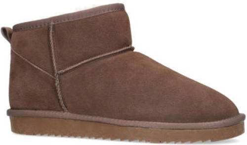 Manfield enkelboots taupe