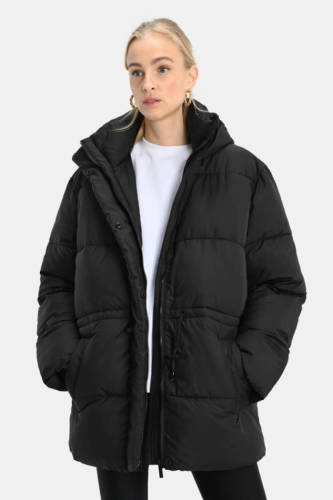 Shoeby Eksept gewatteerde jas Short puffer zwart