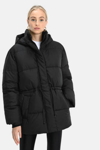 Shoeby Eksept gewatteerde jas Short puffer zwart