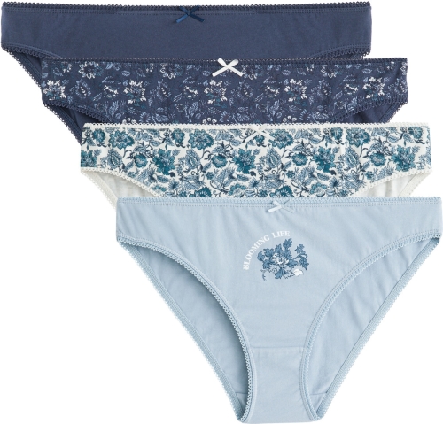 La Redoute Collections Plus Set van 4 slips in katoen