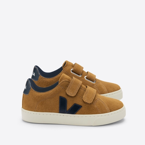 Veja Leren sneakers met klittenband Small Esplar Winter