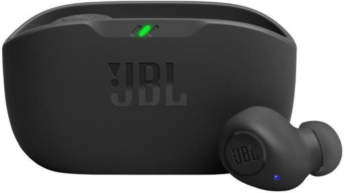 JBL Wave Buds Zwart