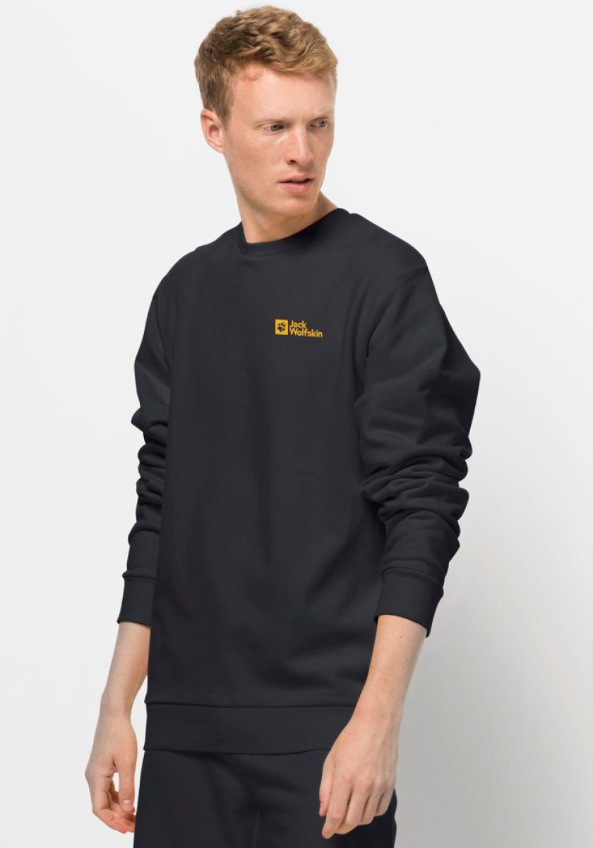 Jack Wolfskin Trui met ronde hals ESSENTIAL CREWNECK M