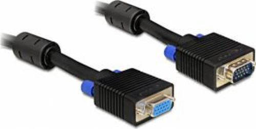 Delock 3m VGA Cable VGA kabel VGA (D-Sub) Zwart