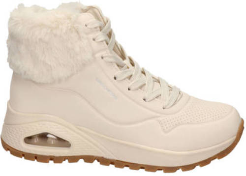 Skechers Uno Rugged hoge sneakers off white