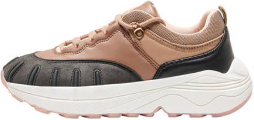 Only ONLSYLVIE chunky sneakers oudroze/beige
