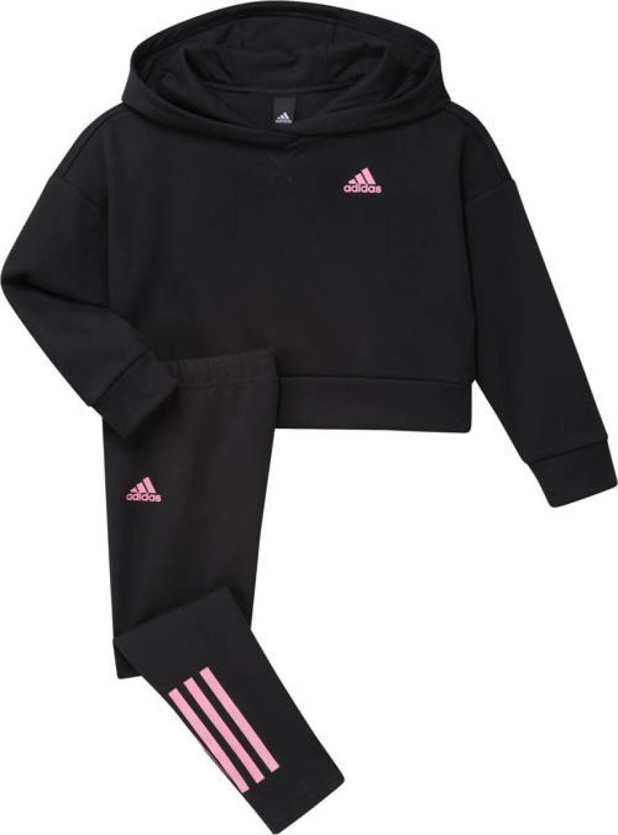 adidas Performance joggingpak zwart/roze