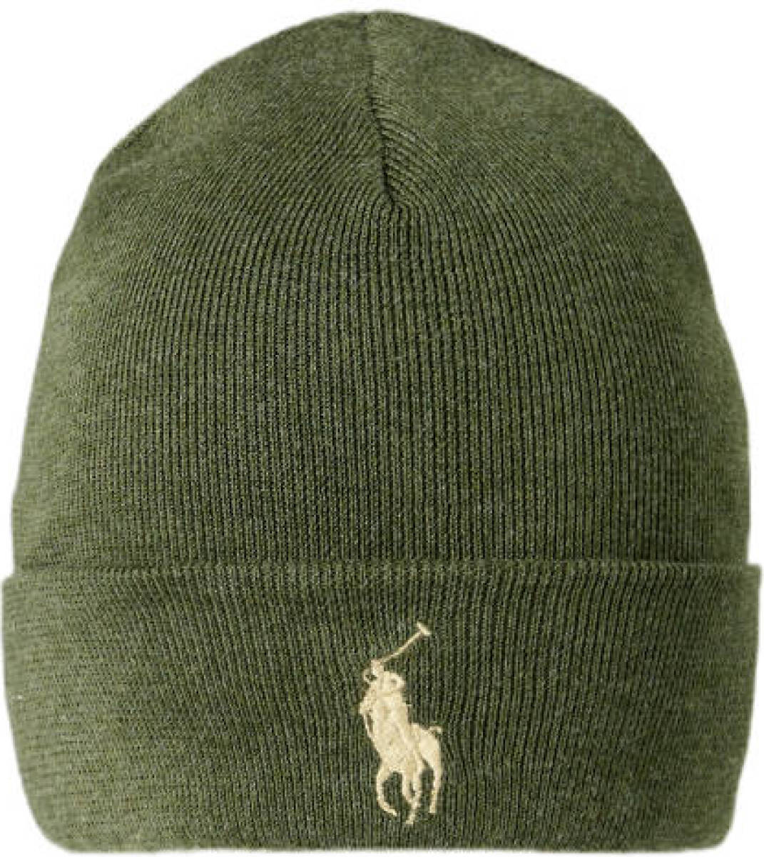 Ralph Lauren muts met logo kaki