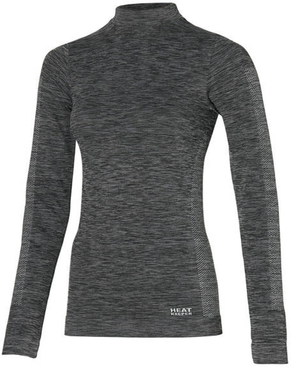Heatkeeper thermoshirt gemeleerd antraciet