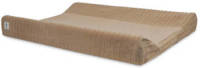 Jollein gebreide aankleedkussenhoes 50x70 cm Pure Knit Biscuit GOTS