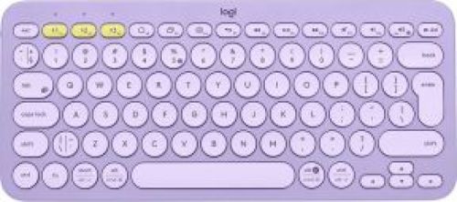 Logitech K380 Multi-Device Bluetooth Keyboard - LAVENDER LEMONADE - US INT'L - BT - INTNL toetsenbor