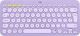 Logitech K380 Multi-Device Bluetooth Keyboard - LAVENDER LEMONADE - US INT'L - BT - INTNL toetsenbor