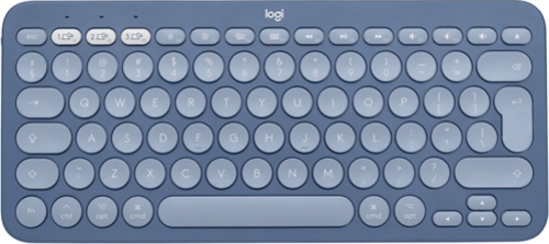 Logitech K380 FOR MAC MULTI-DEVICE BT KBD - BLUEBERRY - US INTL - INTN toetsenbord QWERTY US Interna