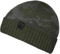 Bickley + Mitchell gebreide muts met camouflageprint kaki