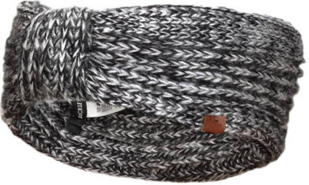 Bickley + Mitchell gemeleerde hoofdband zwart/grijs