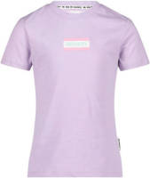 Me & My Monkey T-shirt June met logo lila