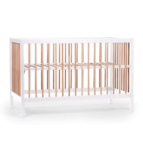Childhome Cot 97 Babybed - 60x120 cm. - White/Natural