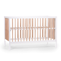 Childhome Cot 97 Babybed - 60x120 cm. - White/Natural